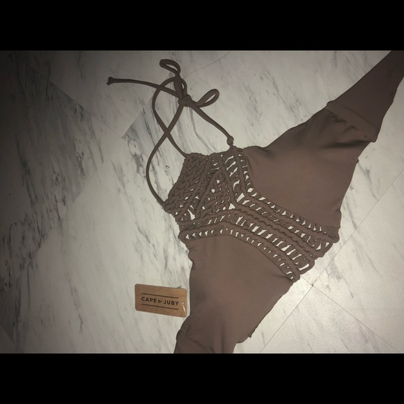 brand new crochet bathing suit top - Picture 2 of 2